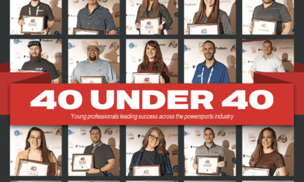 PowerSports Business 40 Under 40 Award Winner